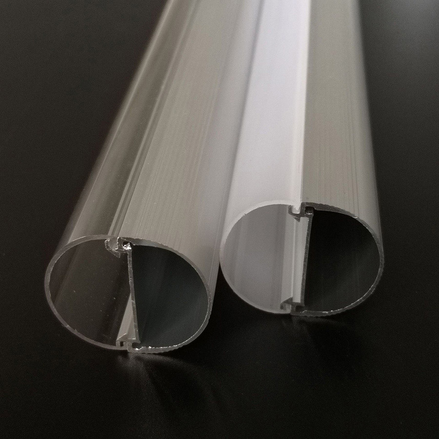 LED T8 Tube Housing Coperchio in PC e base in alluminio