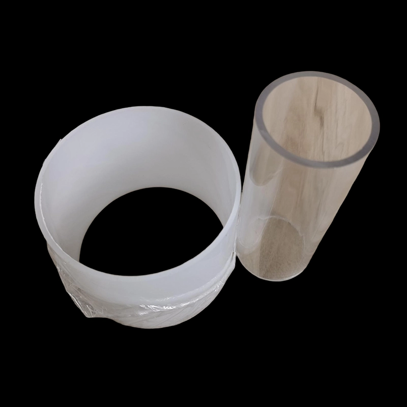 Tubo in policarbonato opale